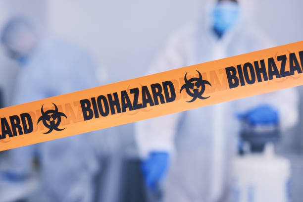 Professional Biohazard technician working in Roslyn, PA